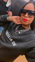 Load image into Gallery viewer, &quot;BIG BLESSED&quot; CREW NECK (UNISEX) - BLACK
