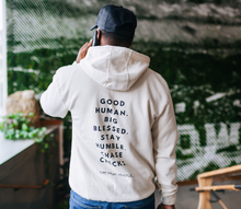 Load image into Gallery viewer, EAT PRAY HUSTLE &quot;THE MOTTO&quot; HOODIE (UNISEX) - SAND
