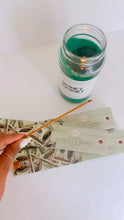 Load image into Gallery viewer, &quot;MONEY MAGNET&quot; - EPH INTENTION CANDLE (W/ INCENSE)
